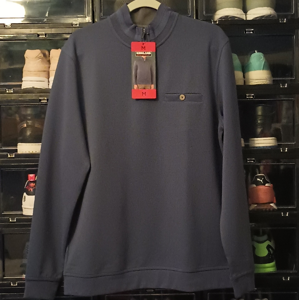 Kirland Men Quarter Zip Sweater